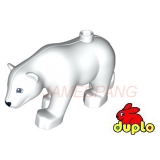 【台中翔智積木】LEGO 樂高 DUPLO 得寶系列 零件補充 4538582 白色 大北極熊