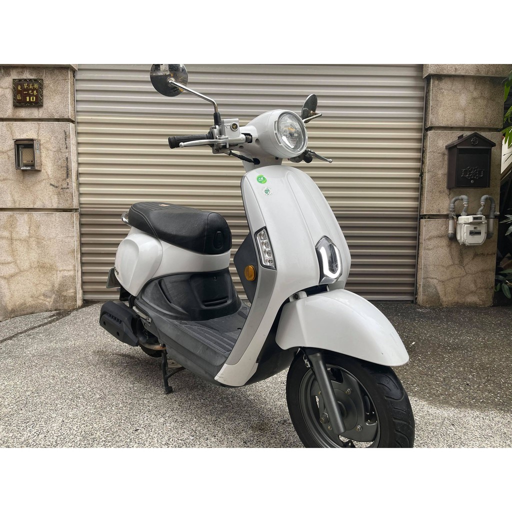 【幽浮二手機車】KYMCO 光陽 New Many110 珍珠白 六期環保 2018年【999元牽車專案開跑 】