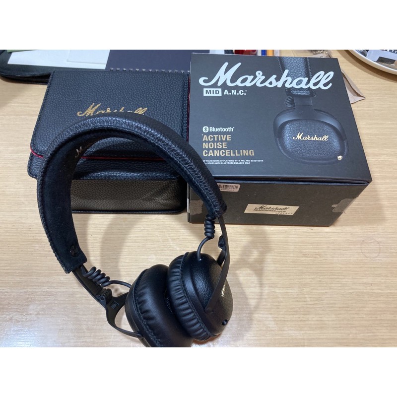 二手/Marshall MID A.N.C藍牙耳機