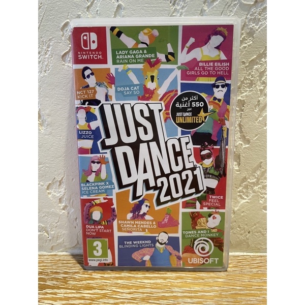 【Nintendo 任天堂】NS Switch Just Dance 舞力全開 2021(國際中文版)二手