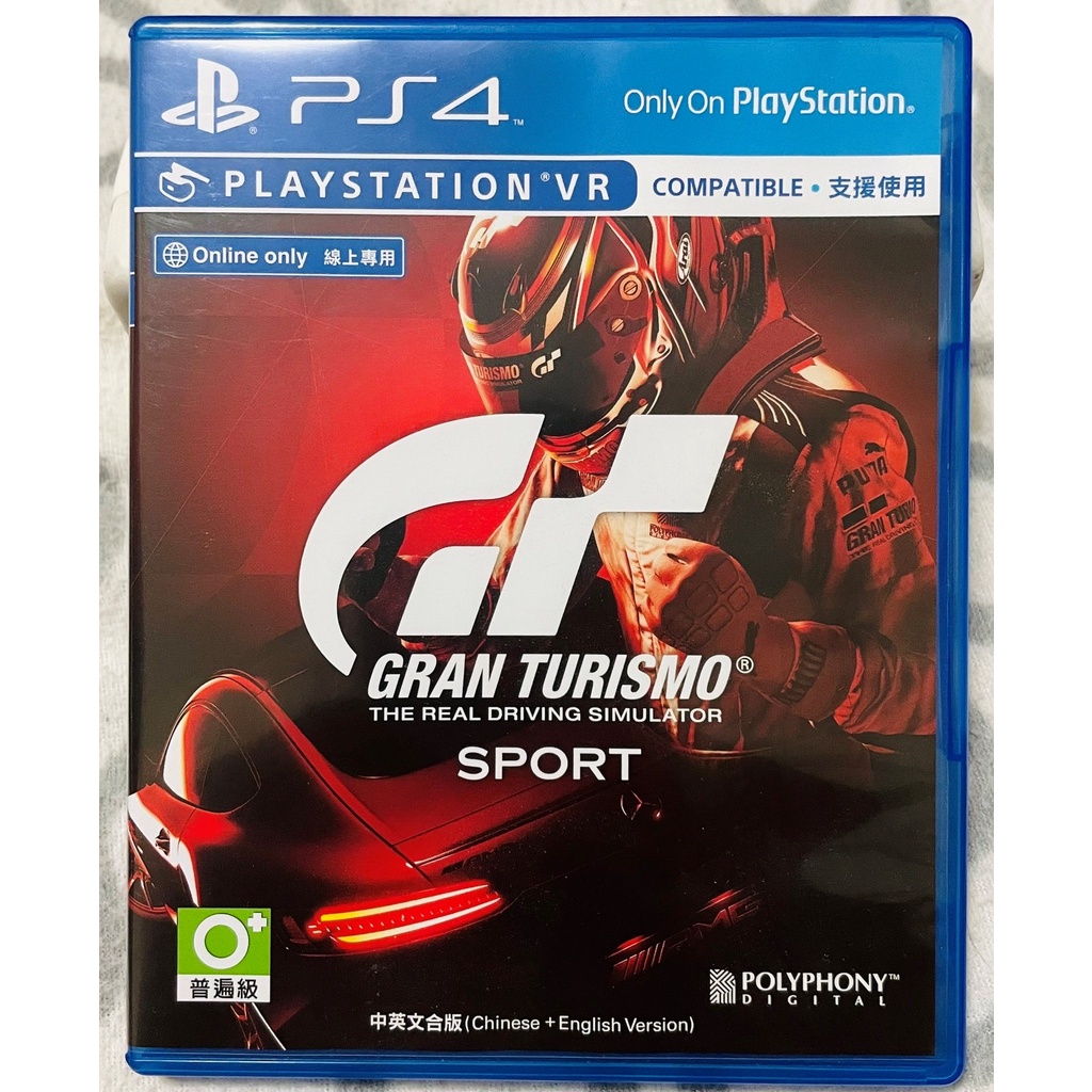 二手 PS4 遊戲片 跑車浪漫旅競速 中文版 gt sport 跑車浪漫旅 競速 Gtsport gts