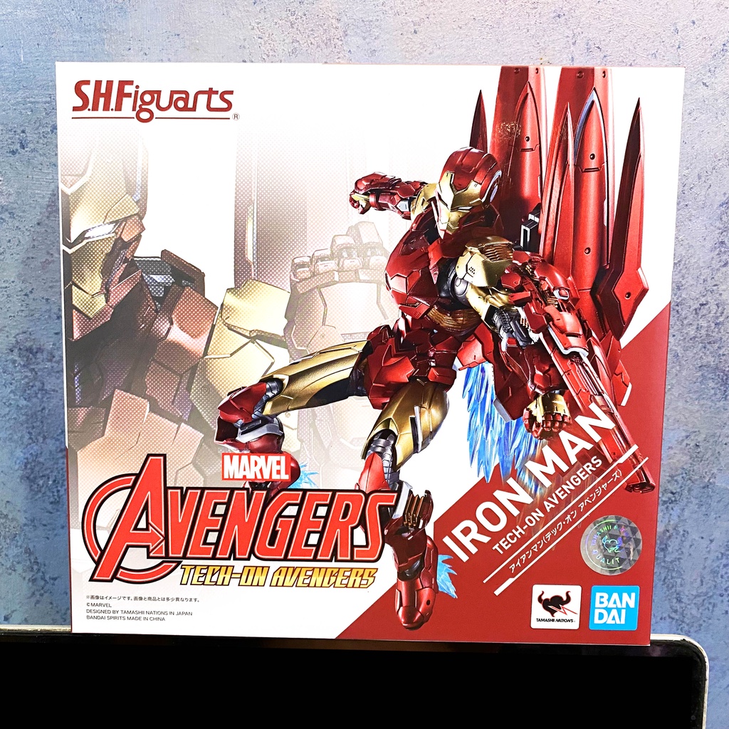 預購｜S.H.Figuarts TECH-ON AVENGERS 鋼鐵人 清水榮一 SHF 漫威 MARVEL