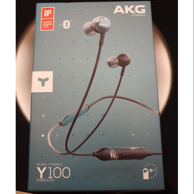 AKG Y100無線藍芽耳機 (綠)