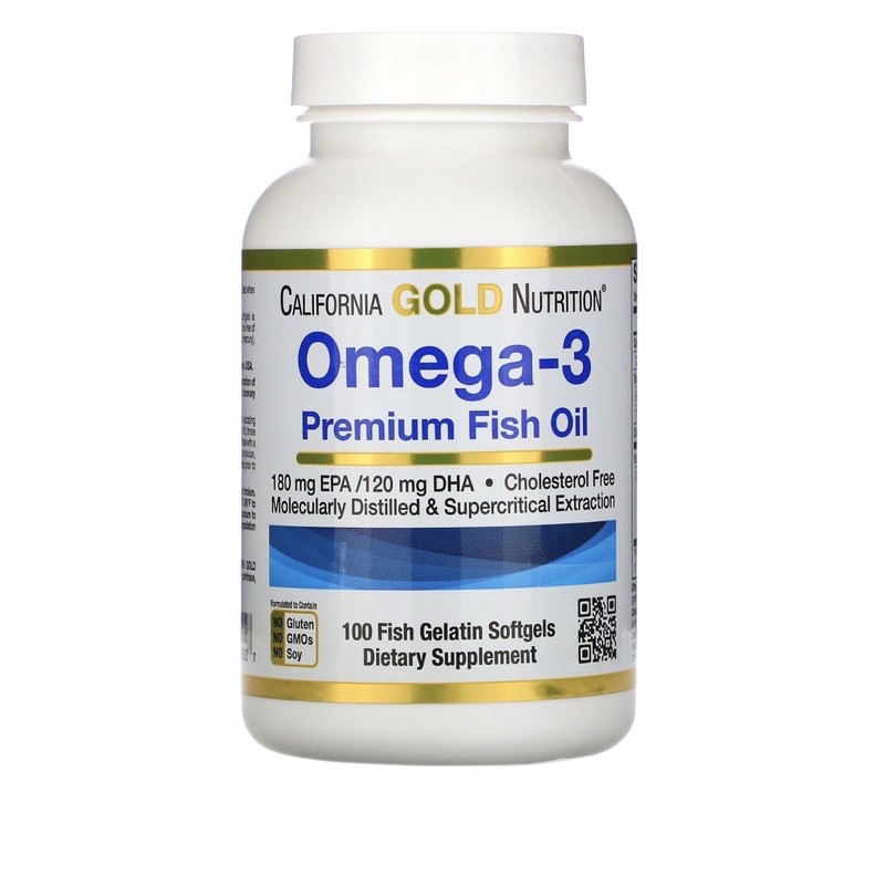 預購California Gold Nutrition 歐米伽-3 優質魚油