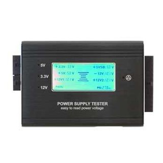 【大臺南電腦量販】easyDIY ED-AC-PLCD01 電源測試霸 電源測試器 液晶顯示 電源檢測器電源供應器檢測器