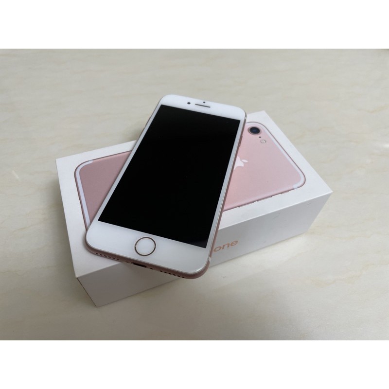 Apple Iphone7 128g 4 7吋 玫瑰金中古二手機 蝦皮購物