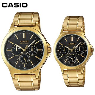 【CASIO】 MTP-V300G-1A(大)41mm/LTP-V300G-1A(小)33mm/公司貨【第一鐘錶】