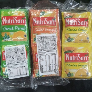 minuman serbuk NUTRISARI 1 pak isi 10 saset / 14gr