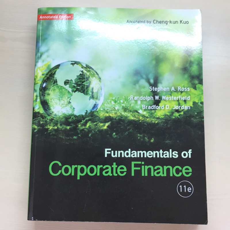 財務管理 Fundamentals of Corporate Finance 11e