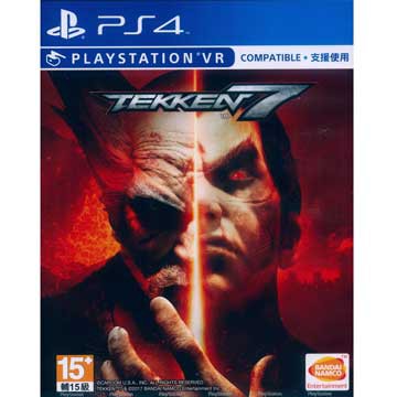 PS4 二手遊戲片鐵拳7 Tekken 7 中文版 光碟無傷