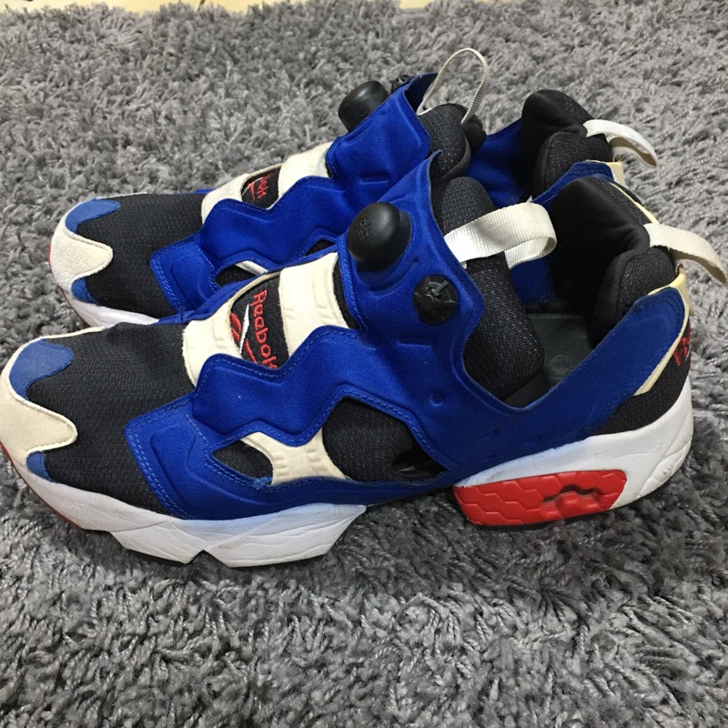 Reebok pump 三色旗 鋼彈配色 慢跑鞋