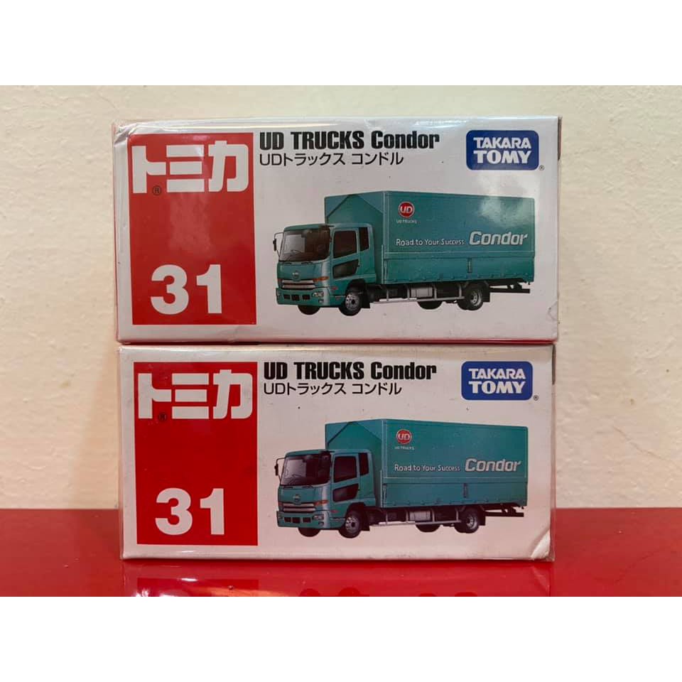 Tomica - 31 - 全新未拆 - 微盒損 -  運輸貨車 - UD Truck Condor