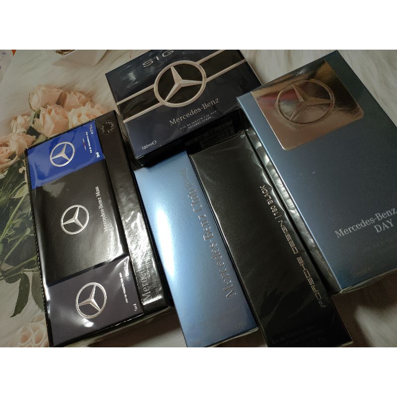 賓士香水💖Mercedes-Benz星兆、自由藍調、日之耀、賓士星系列小香禮盒組