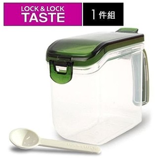 原廠公司貨 臺灣出 樂扣樂扣調理盒430ML/附量匙(HPL949) 廚房收納料理盒 密封調味罐 密封調味盒【百年老店】