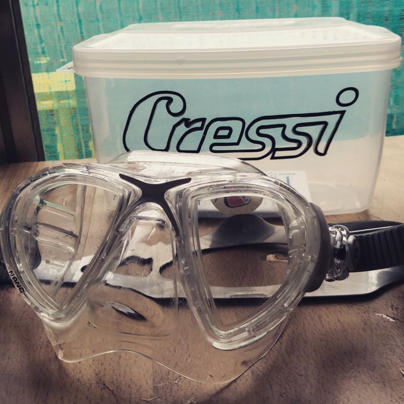 Cressi nano mask 自由潛水 面鏡 低容積