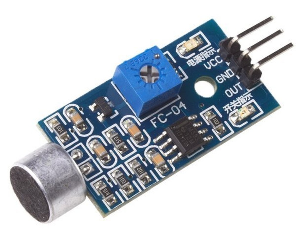 ►267◄聲音感測器 聲音檢測模組 咪頭模組 聲控口哨開關 聲音模組 Arduino