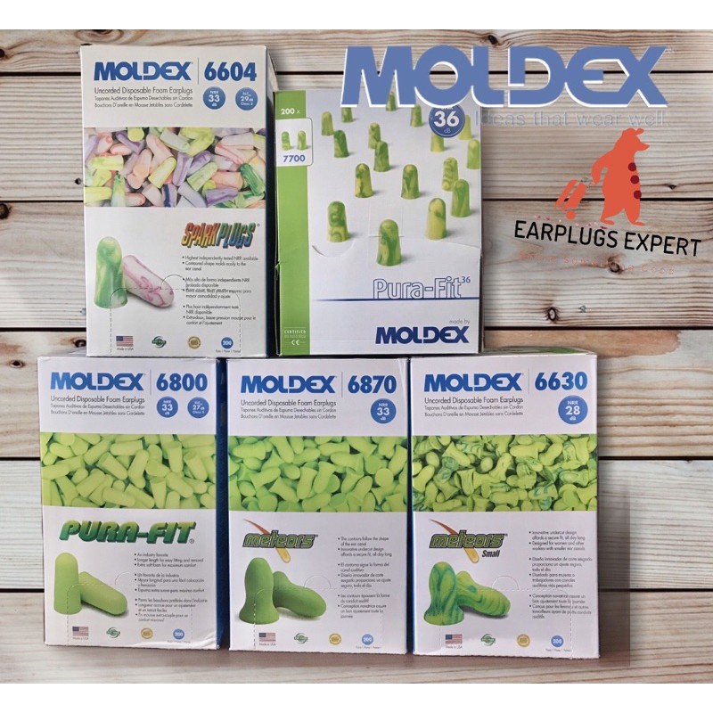 【耳塞專家】Moldex 6800 6870 7700 6604 6630 美國進口組合包賣場 超靜音防音耳塞 海外批發