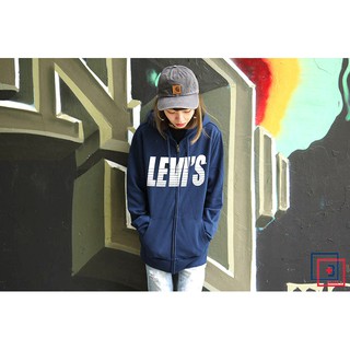 【Brand T】LEVI'S LEVIS LOGO JACKET 19625-0021 深藍色*連帽*外套*夾克