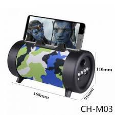 CH-M03 手機架迷你巨砲藍牙音箱 ( 多款樣式隨機 )