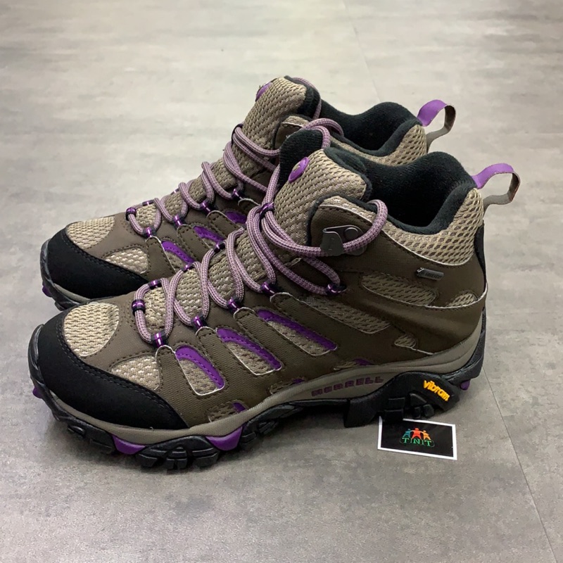 《TNT》MERRELL MOAB MID GORE-TEX 女 高筒 黃金大底 GTX防水 登山鞋 ML21444