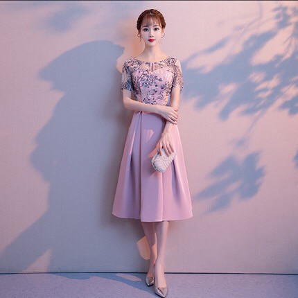 尤莉媽媽禮服 Zjs4242 媽媽裝 婚宴小禮服 晚宴服 旗袍 洋裝 夏姿風格禮服 出租 量身訂製 蝦皮購物