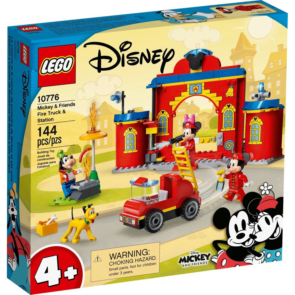 【玩具偵探】(現貨) 樂高 LEGO 10776 Disney 米奇與朋友們 消防站