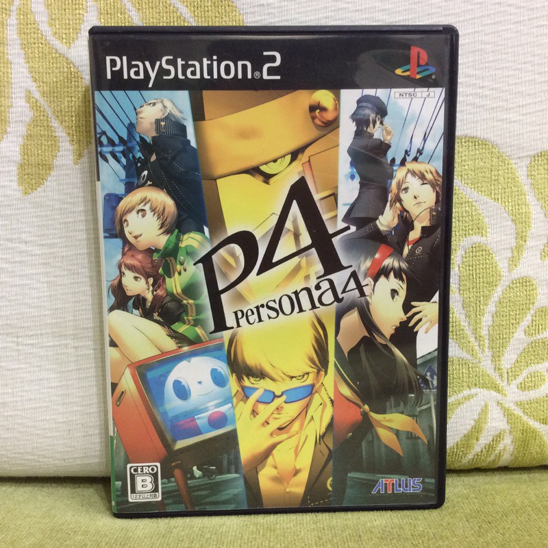 PS2 日版 女神異聞錄 4 四代 Persona4 P4