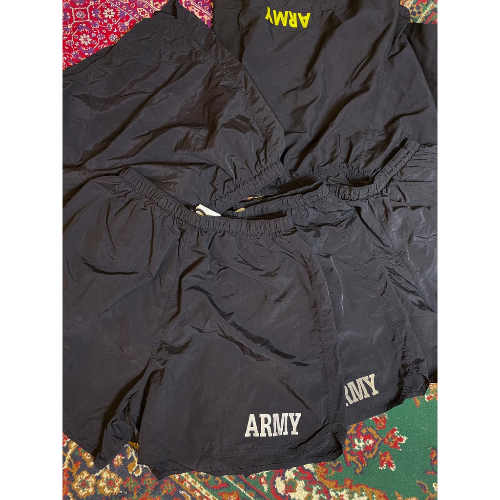 US ARMY SHORTS 美軍 陸軍 運動 短褲