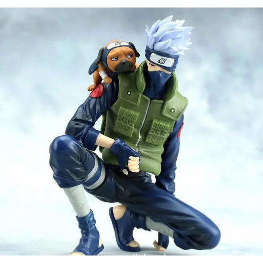 出清 娃娃機雜貨店 動漫【火影】旗木 2代卡卡西 跪姿卡卡西 模型盒裝手辦