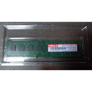 含稅 UMAX 盒裝全新終保 DDR3 4GB DDR3 1333 10R057