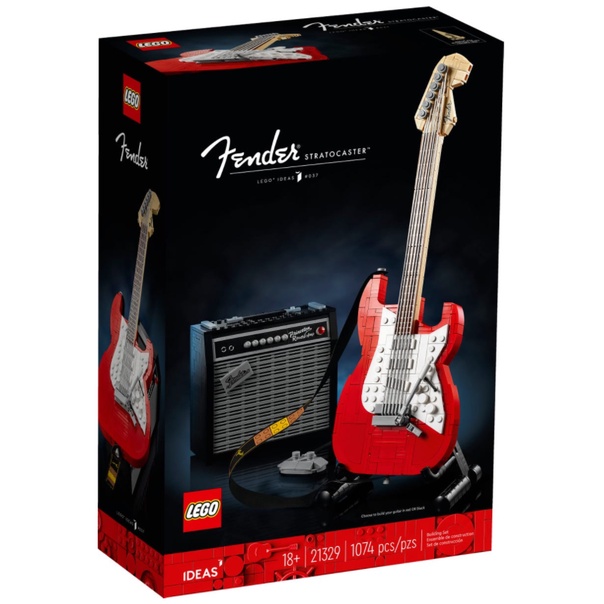 🎸現貨🎸 樂高 21329 Fender 電吉他音箱 LEGO Ideas Fender Stratocaster