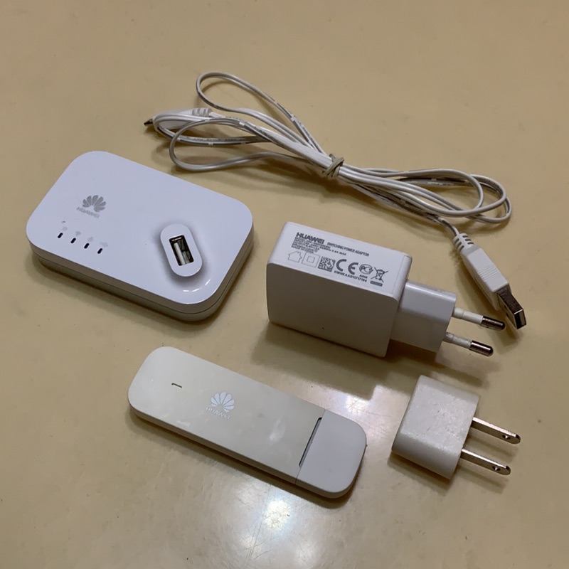 二手華為USB 4G SIM卡E3372h-607+AF23 Wi Fi分享器（已保留勿下單）