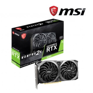 微星MSI RTX 3060 12G VENTUS 2X OC 顯示卡