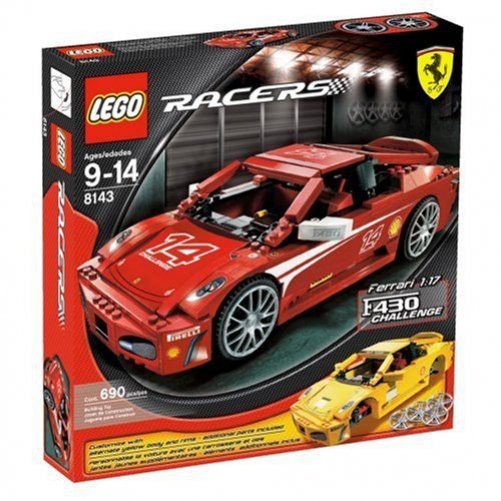 LEGO 8143 Ferrari F430 Challenge 1:17 樂高 法拉利F430 已組裝 絕版逸品