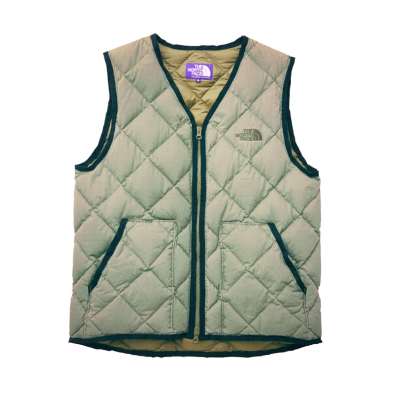 north face purple label vest