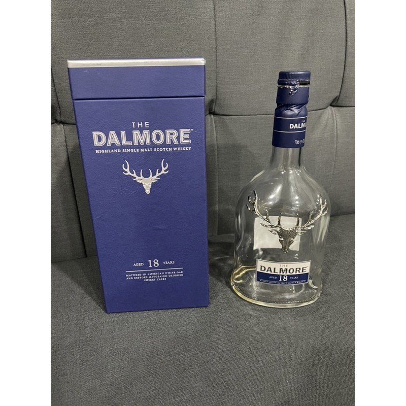 代售-THE DALMORE 大摩 18年 威士忌 空瓶和盒子