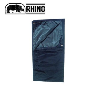 【RHINO 犀牛 929 RHINO犀牛2人防潮地布/蓋布 《黑》】929/帳棚墊/防水墊/露營/悠遊山水