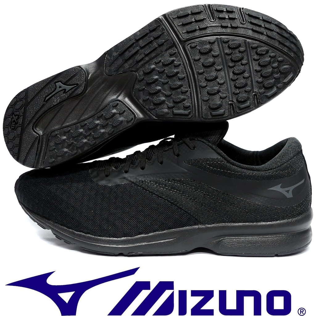 Mizuno J1GC-195509 黑色 EZRUN TO 2 輕量、休閒慢跑鞋【特價出清】816M 加贈襪子