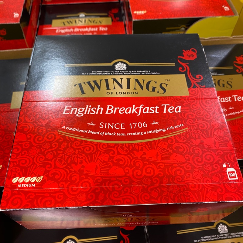 🎀好市多代購🎀 TWININGS英倫早餐茶