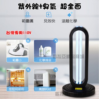 「崴崴」臺灣出貨 遙控定時 110V 38W 含臭氧 紫外線殺菌燈 消毒燈 滅菌燈 殺菌燈 紫外線燈 臭氧燈