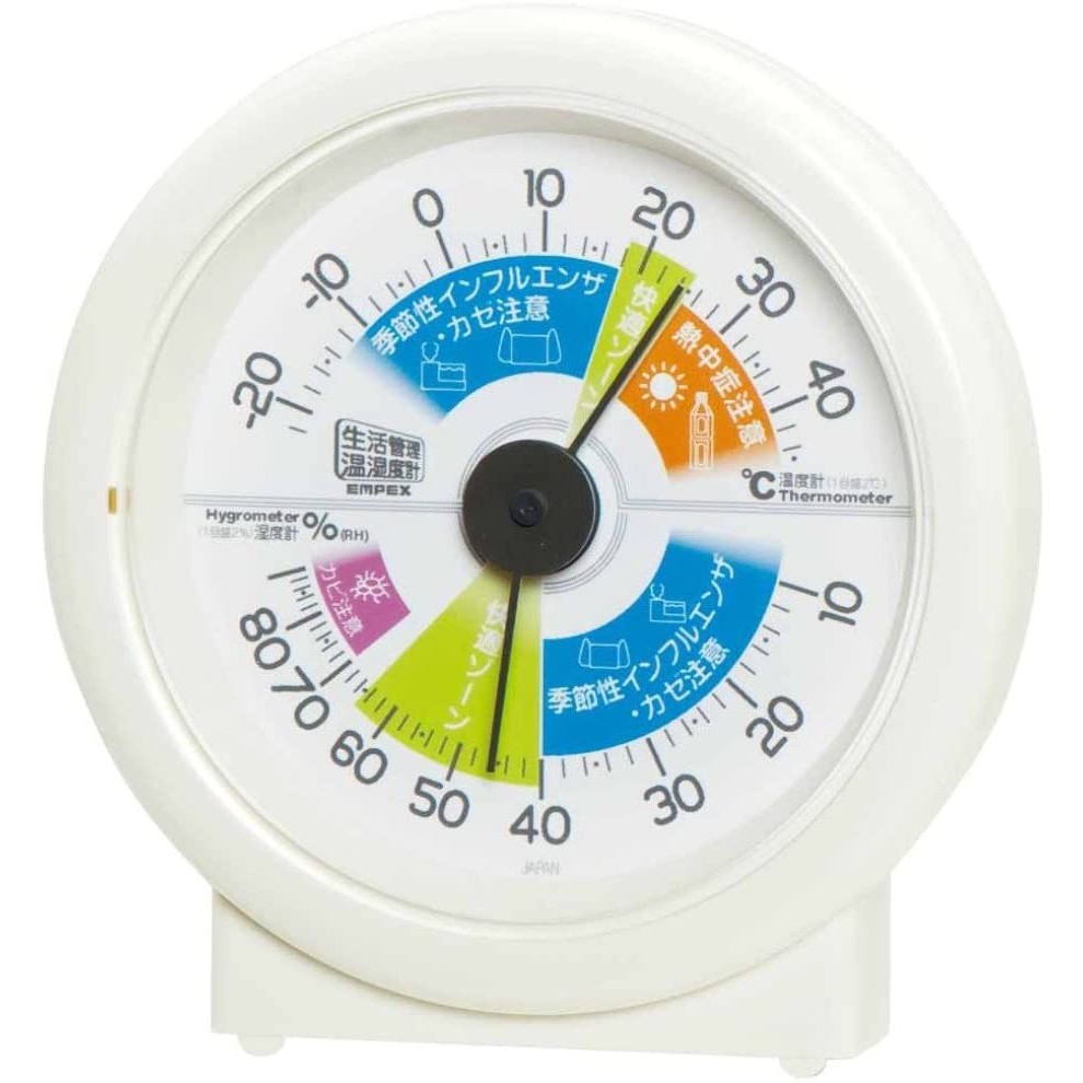 日本製 生活管理溫度計 溼度計【天力日本代購】