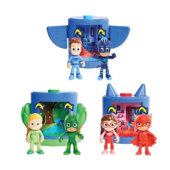 變身基地組 PJ MASKS 睡衣小英雄 變身基地組(共3款可選)