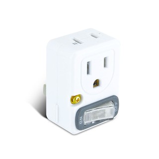 聖岡TNT-827S節電1開2插分接器 現貨 廠商直送