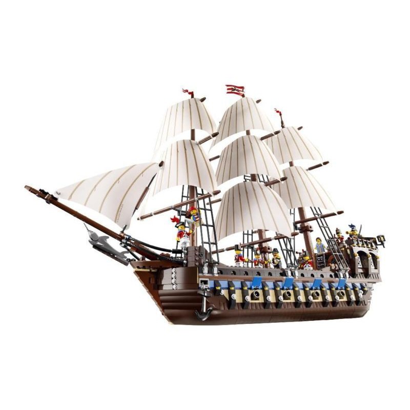 二手無盒 樂高 LEGO 帝國軍艦 帝國戰艦 官兵船 海盜 Imperial Flagship 10210