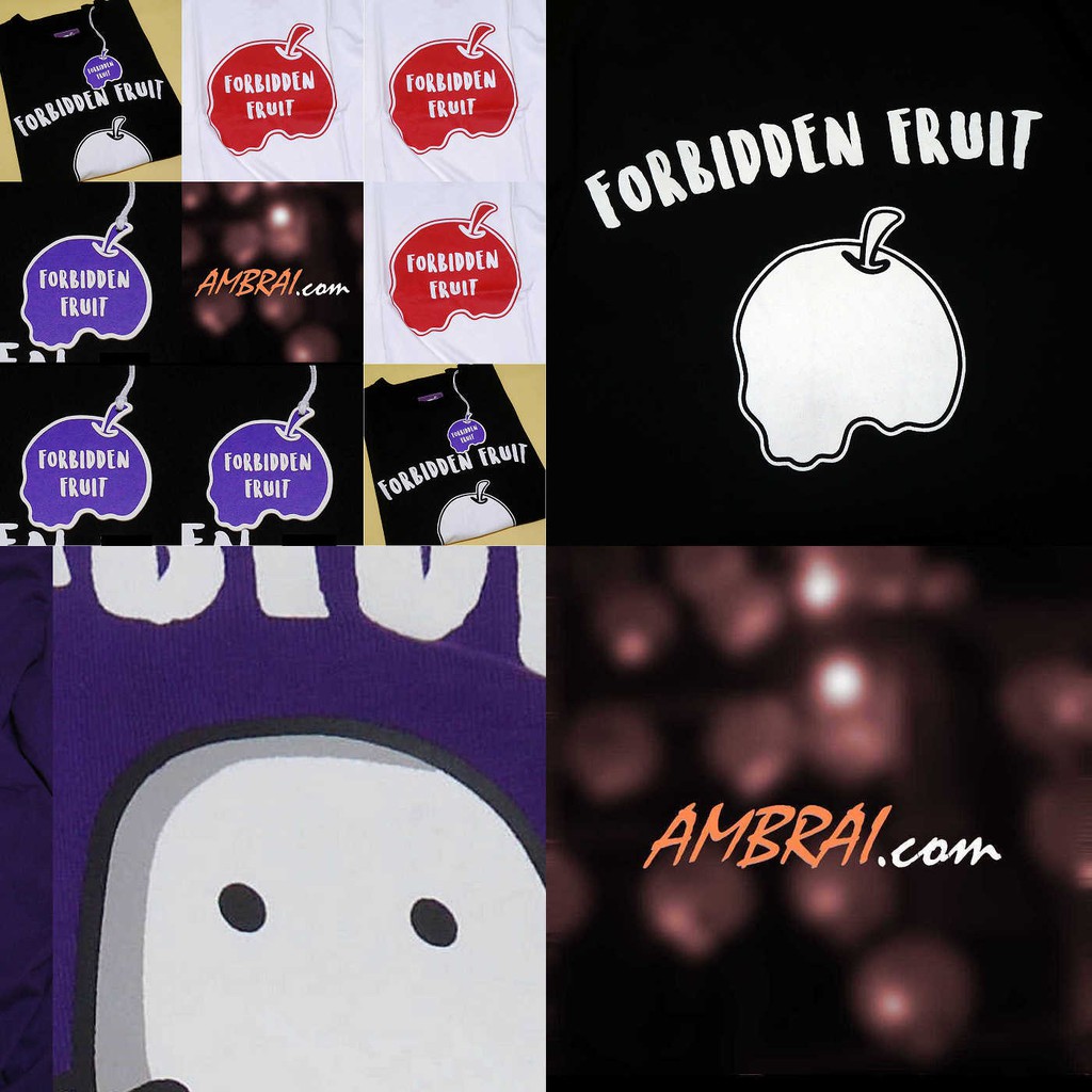 【AMBRAI.com】 Forbidden Fruit 禁果 雪怪 甜筒 骷髏 短袖 短T Tee AES 黃鴻升 黑