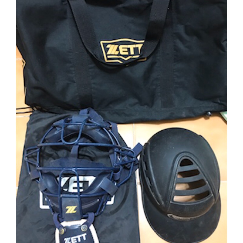 Zett裝備袋 面罩 Wilson 捕手頭盔
