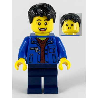 LEGO 80105 拆售 人偶 廟會 廣場 男孩 (臉部雙表情)