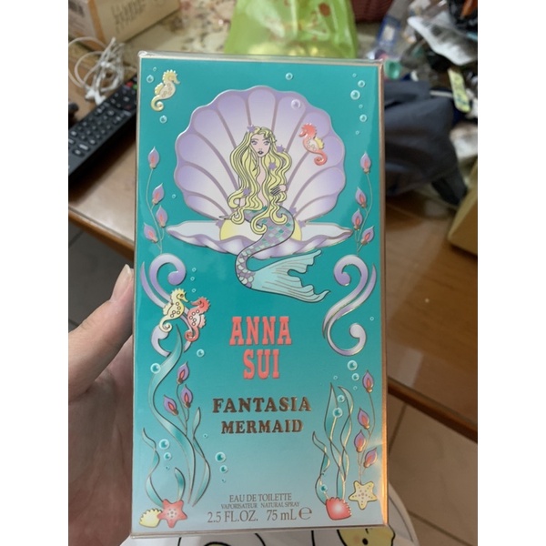 全新正貨ANNA SUI築夢美人魚香水75ml