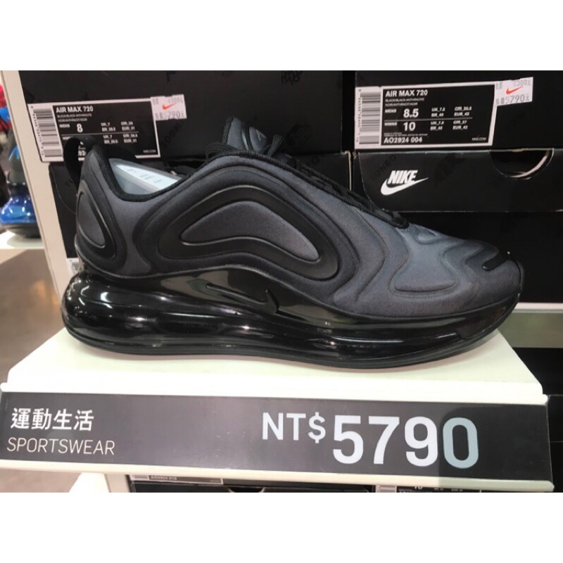 air max 720 black anthracite