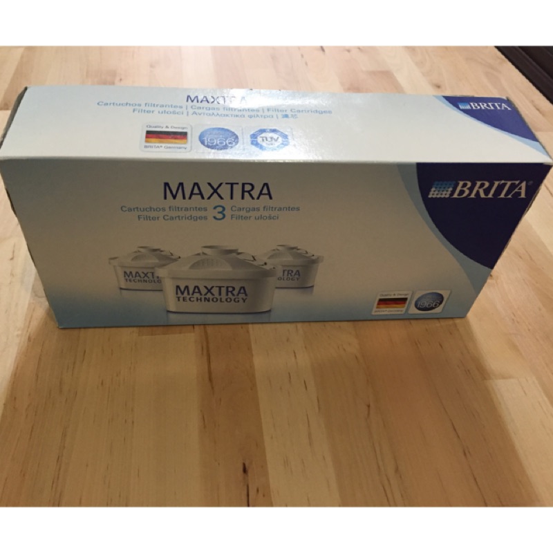 Brita-MAXTRA濾芯3入-全新未拆封。家x福6入$1088,可$400購買3入。自取尤佳！期限到2020/06